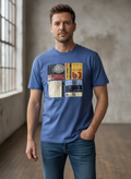 Ben Sherman Periwinkle Blue Graphic Tee - Carnaby Sessions T