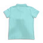 TEX Kids Mint Green Short Sleeve Piqué Polo Shirt