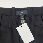 H&M Men's Classic Black Straight-Leg Chino Trousers