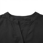 Women's Black Lightweight Open-Front Kimono Cardigan