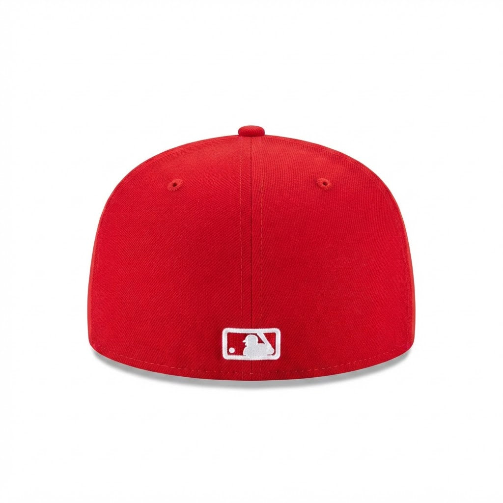 New Era Red Washington Nationals Flat-Brim Cap
