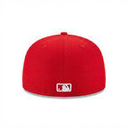 New Era Red Washington Nationals Flat-Brim Cap