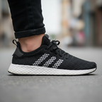 Adidas Deerupt Runner Black White Mesh Sneakers