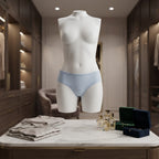 Sky Blue Cotton Hipster Briefs for Everyday Comfort