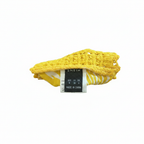 SHEIN Yellow Crochet Triangle Bikini Top - Size M
