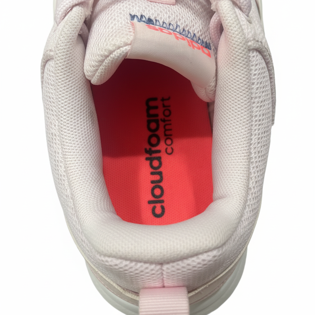 Adidas Adidas Light Pink Mesh Lace-Up Sneakers