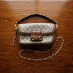 GUCCI 650833 Monogram Small Flap Shoulder Bag with Horsebit