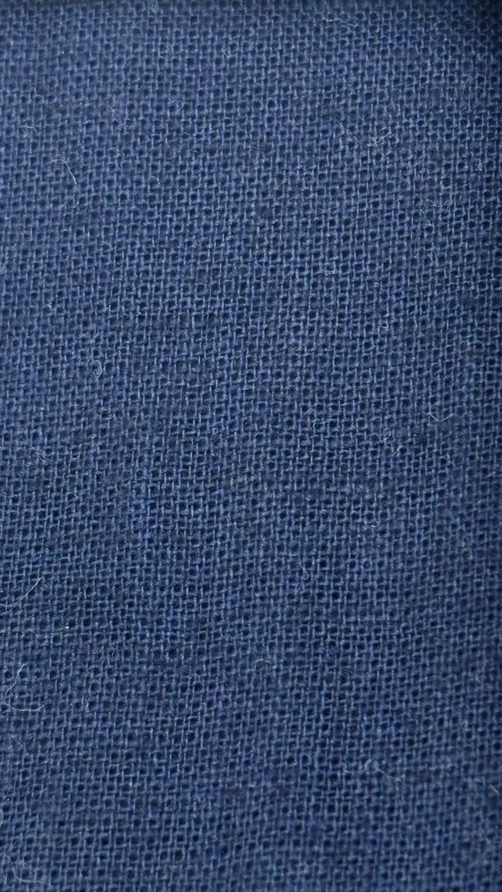 Livergy Men's Navy Blue Short Sleeve Linen Shirt