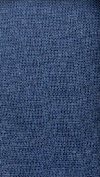 Livergy Men's Navy Blue Short Sleeve Linen Shirt