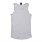 LIVERGY Men's Heather Grey Basic Round Neck Tank Top