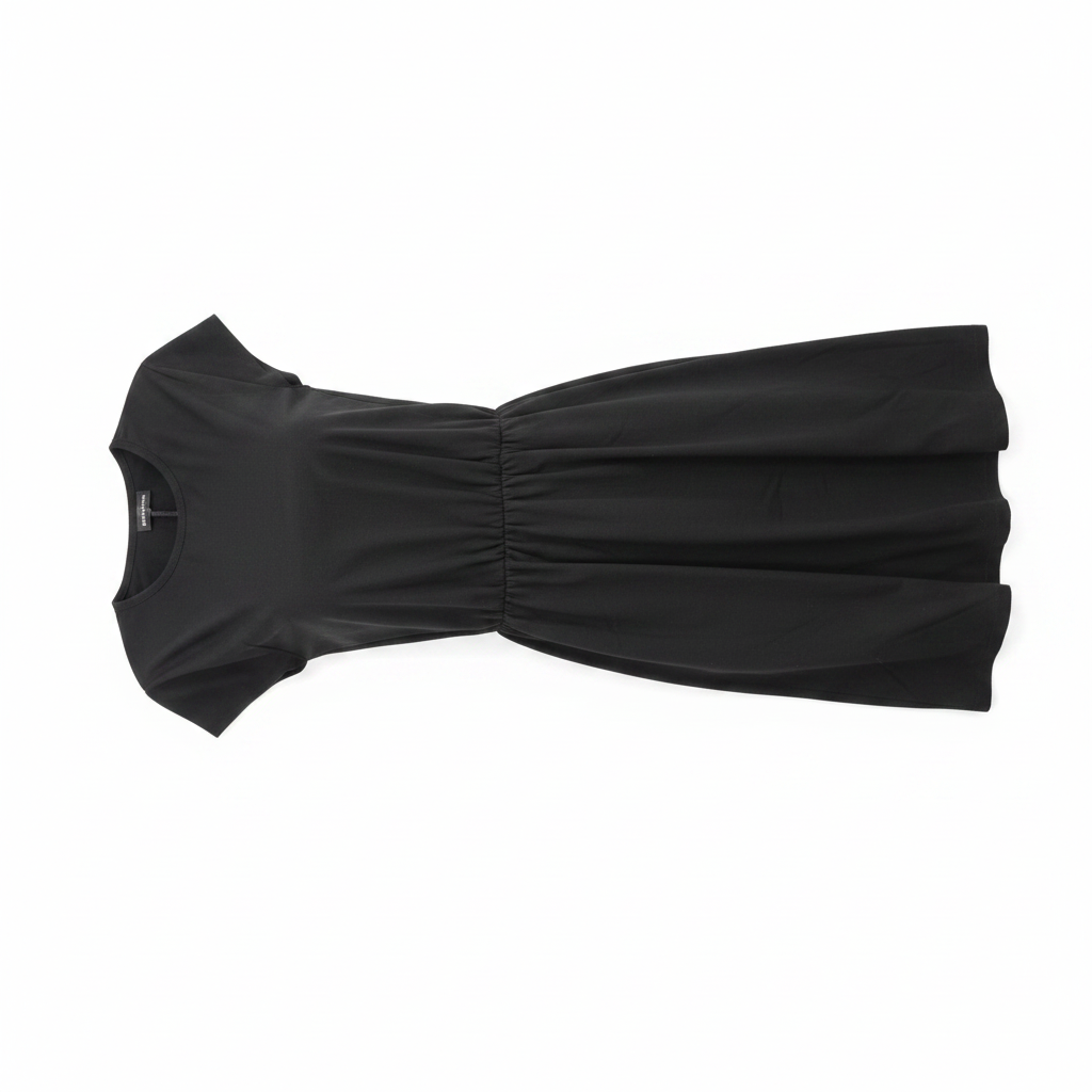Esmara Women's Black Cotton Dress with Pockets