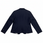 H&M Women's Navy Blue Tailored Single-Button Blazer