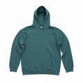 Unisex Dark Teal Pullover Hoodie with Kangaroo Pocket