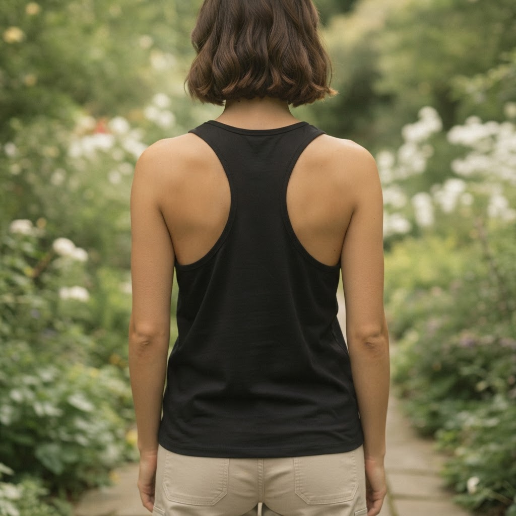 Mountain Ridge Black Mountain Ridge Racerback Tank Top