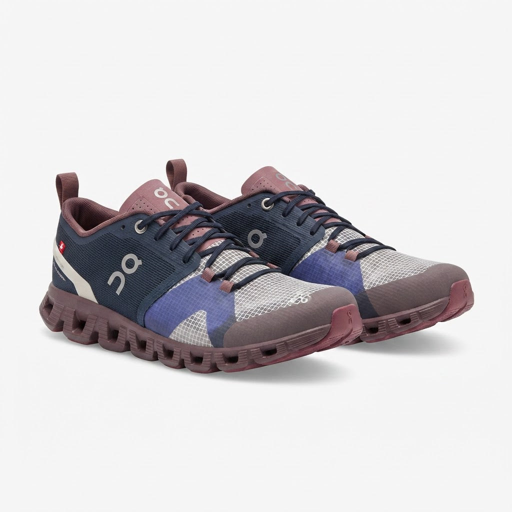 On On Cloud X Women's Running Sneakers - Navy/Grey