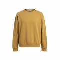 H&M Divided Women's Mustard Yellow Fleece Sweatshirt