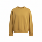 H&M Divided Women's Mustard Yellow Fleece Sweatshirt