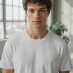 Calvin Klein White Crew Neck Cotton Jersey T-Shirt Regular F