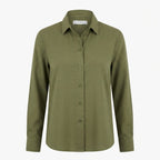 Women's Yellow Rayon Shirt and Pants Set