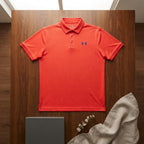 Under Armour Orange-Red Performance Piqué Polo Shirt Loose F