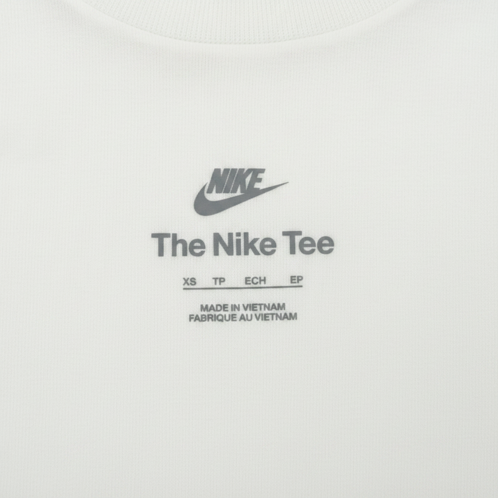 Nike Men's White Classic Swoosh T-Shirt