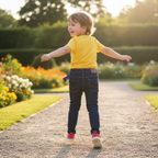 next Kids' Dark Blue Skinny Stretch Denim Jeans