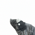 Men's Chocolate Brown Long Sleeve Knit Polo Shirt