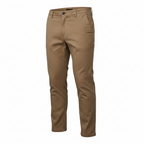 max Men's Camel Straight-Leg Cotton Chino Trousers