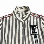 Atmosphere Women's Striped Tie-Waist Tunic Shirt