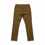 G2000 MAN Men's Ochre Brown Slim-Straight Five-Pocket Trouse