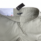 Livergy Men's Khaki Cargo Shorts with Elastic Waist