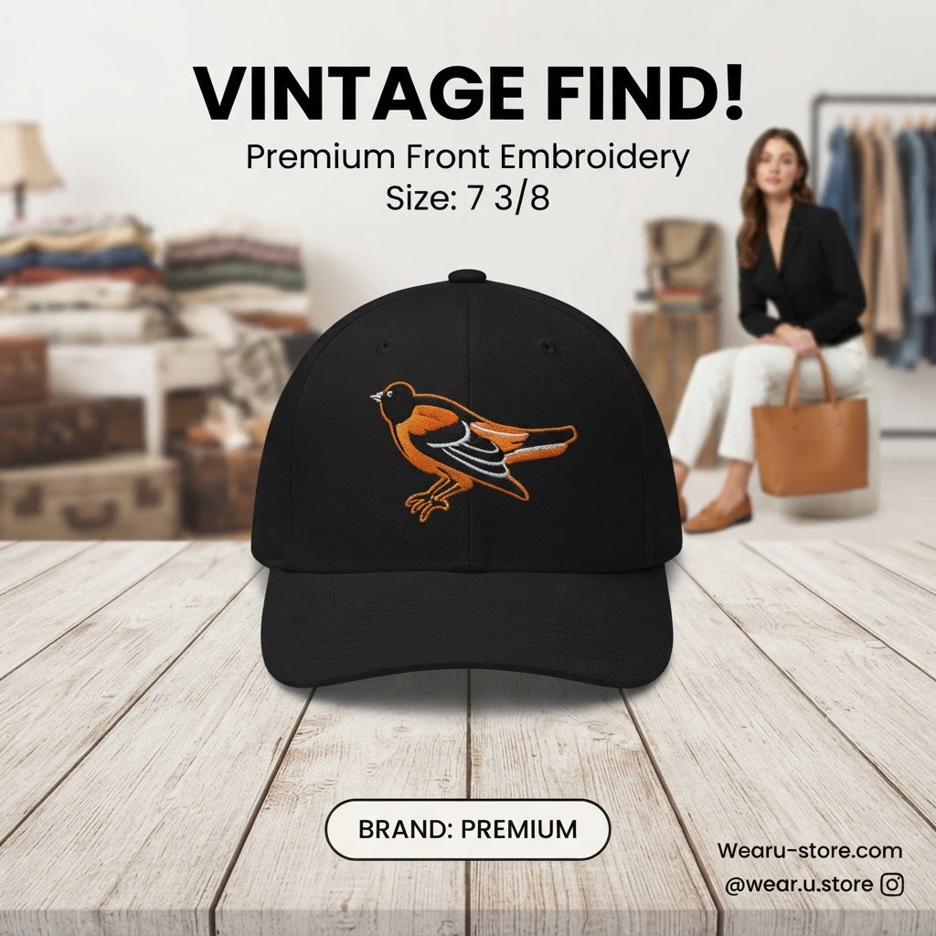 Baltimore Orioles Black MLB Embroidered Baseball Cap