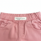 fox & bunny by sinsay Kids Pink Cotton Twill Elasticated Wai
