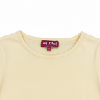 Tik & Tak CHARLES VÖGELE Kids' Lemon Yellow Lettuce-Edge Cot