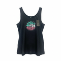 Esmara Women's Black Graphic Tank Top Smells Like Summer