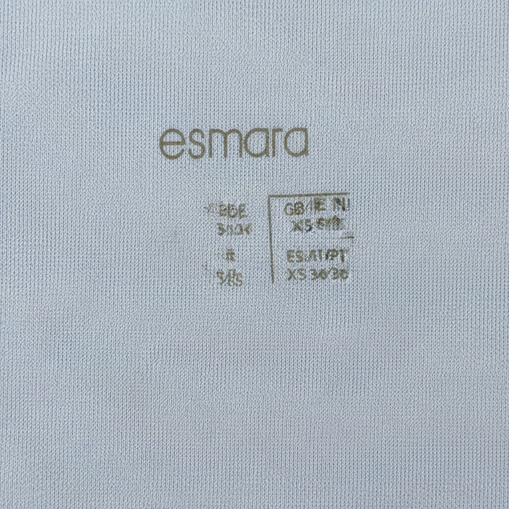 Esmara Women's Light Blue Short Sleeve Elastic Waist Dress