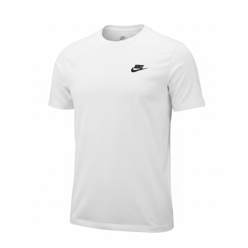 Nike Men's White Classic Swoosh T-Shirt