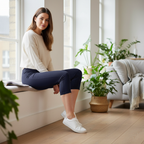 Esmara Women's Navy Capri Leggings - Size 44/46