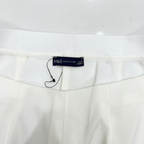 Marks & Spencer White Slim Cropped High Rise Trousers