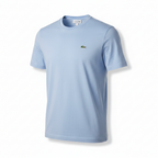 Lacoste Women's Regular Fit Light Blue Cotton T-Shirt