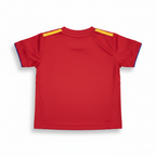 adidas Kids' Red Short Sleeve Football Jersey with Crest