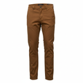 Splash Men's Tan Slim-Fit Cotton Chino Trousers