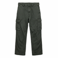 Men's Premium Olive Green Cotton Ripstop Cargo Pants