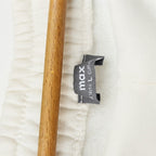 Max Women's White Wide-Leg Fleece Lounge Pants L-XL