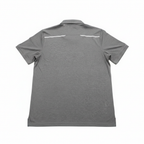 Nike Men's Grey Dri-Fit SF Logo Performance Polo Shirt