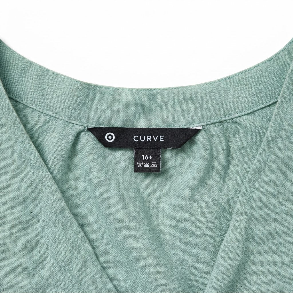 Women's Sage Green Linen Relaxed Button-Down Blouse