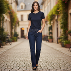 Esmara Women's Dark Blue Skinny Fit Cotton Jeans