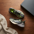 adidas Adidas Grey & Neon Mesh Running Sneakers