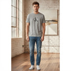 Calvin Klein Jeans Calvin Klein Jeans Heather Grey Graphic T