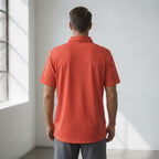 Under Armour Orange-Red Performance Polo Shirt Short Sleeve